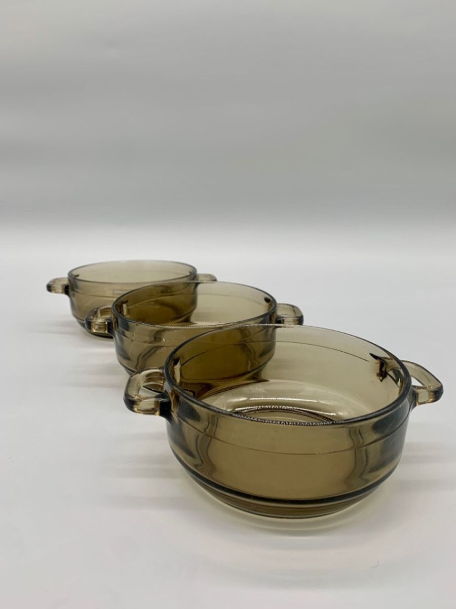 Set Arcoroc Soepkommen Rookglas 3 Stuks image 5