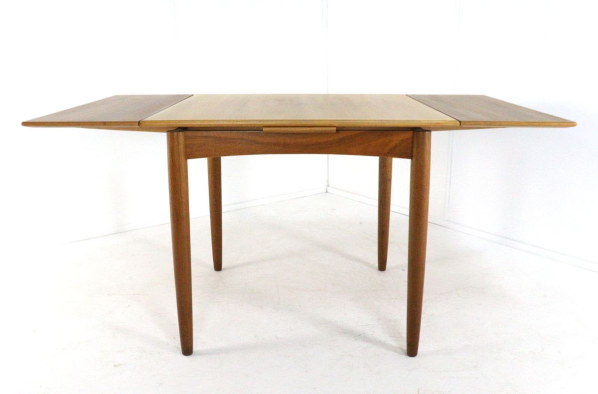 Compacte Vierkanten Verlengbare Vintage Eettafel image 18