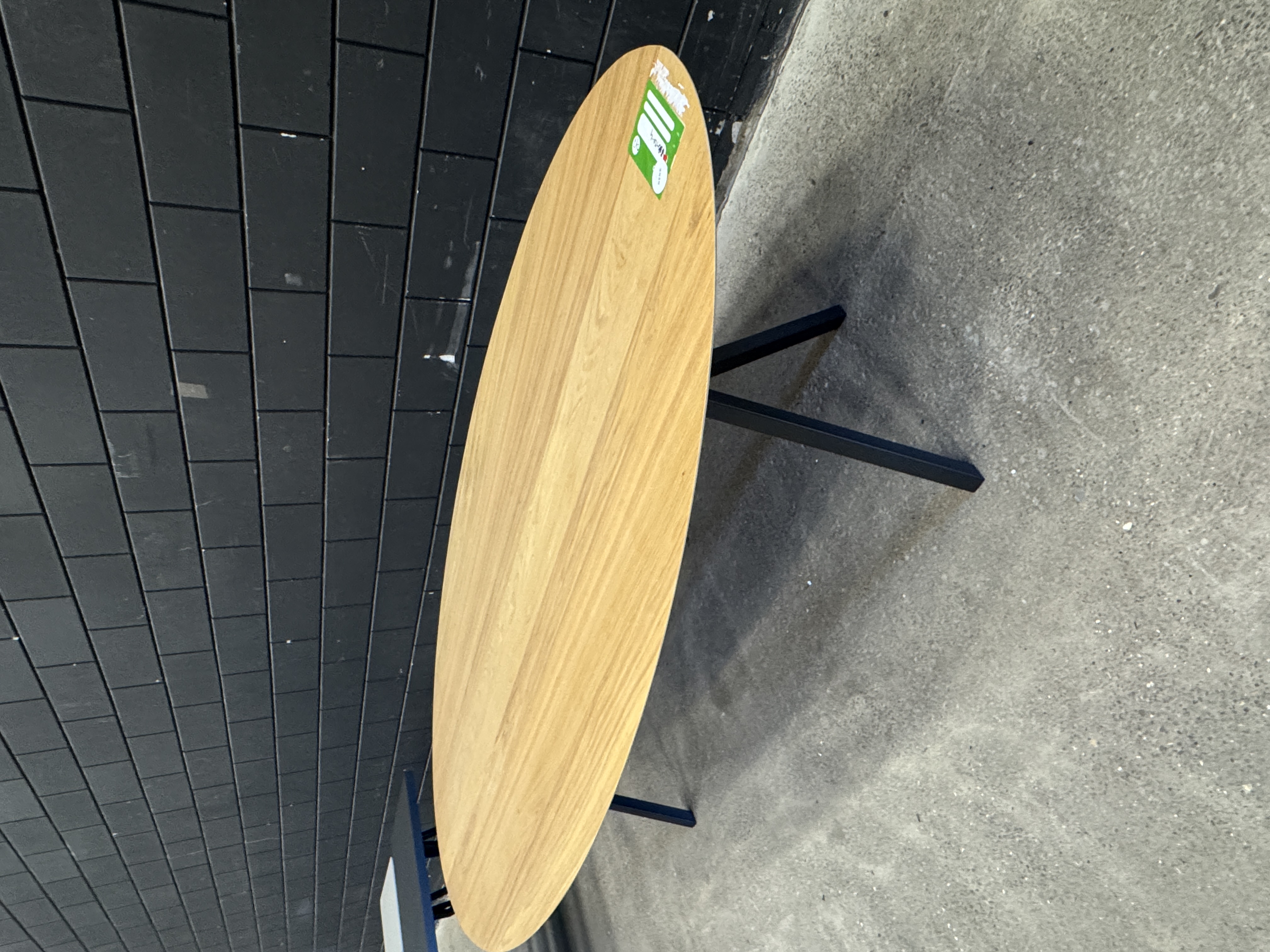 Studio Henk Eettafel Slim X Type Hardwax Olie Naturel, Ovaal image 5