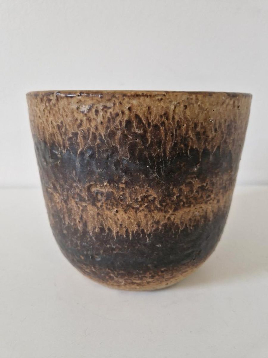 Vintage Bloempot Keramieke Jaren 70 Retro Pot V Kamerplan image 3