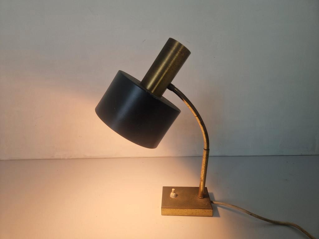 Vintage Messing Design Bureaulamp Jaren 60. image 2