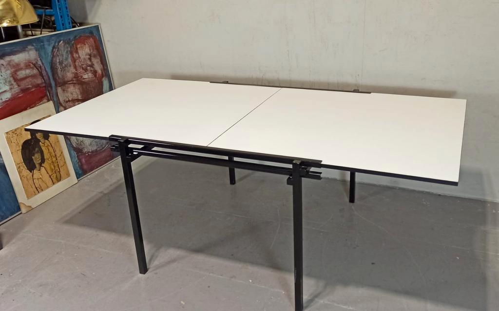Vintage Mets & Co Uitschuifbare Eettafel, Dutch Design image 10