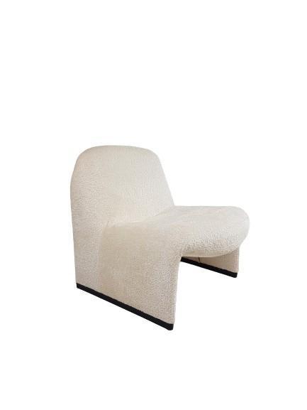 Artifort Alky Fauteuil Crème Bouclé Teddy Stof Off White image 4