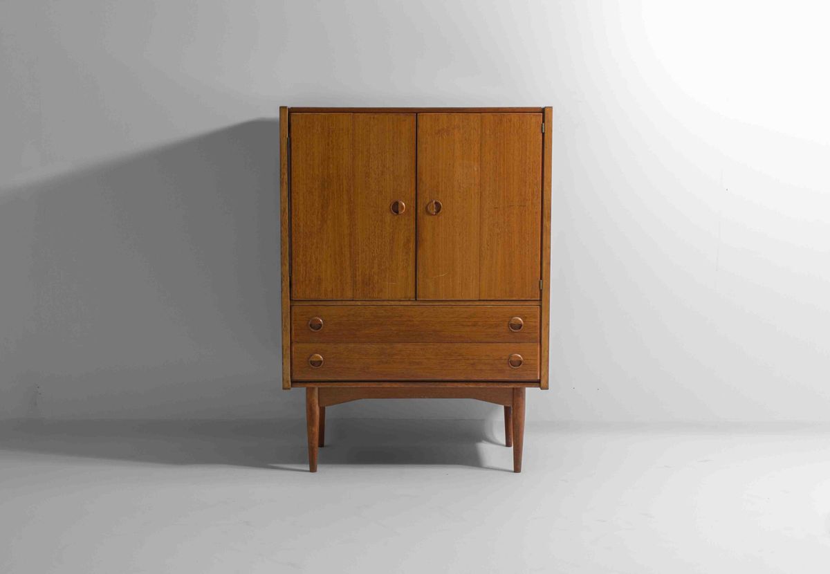 Mid Century Barkastje In Beukenhout, 1960 image 2
