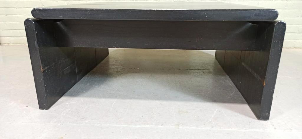 Vintage Leolux Houten Salontafel, Design Harry De Groot image 15