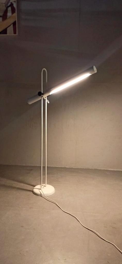 Vintage Postmodern Vloerlamp, Wit image 9