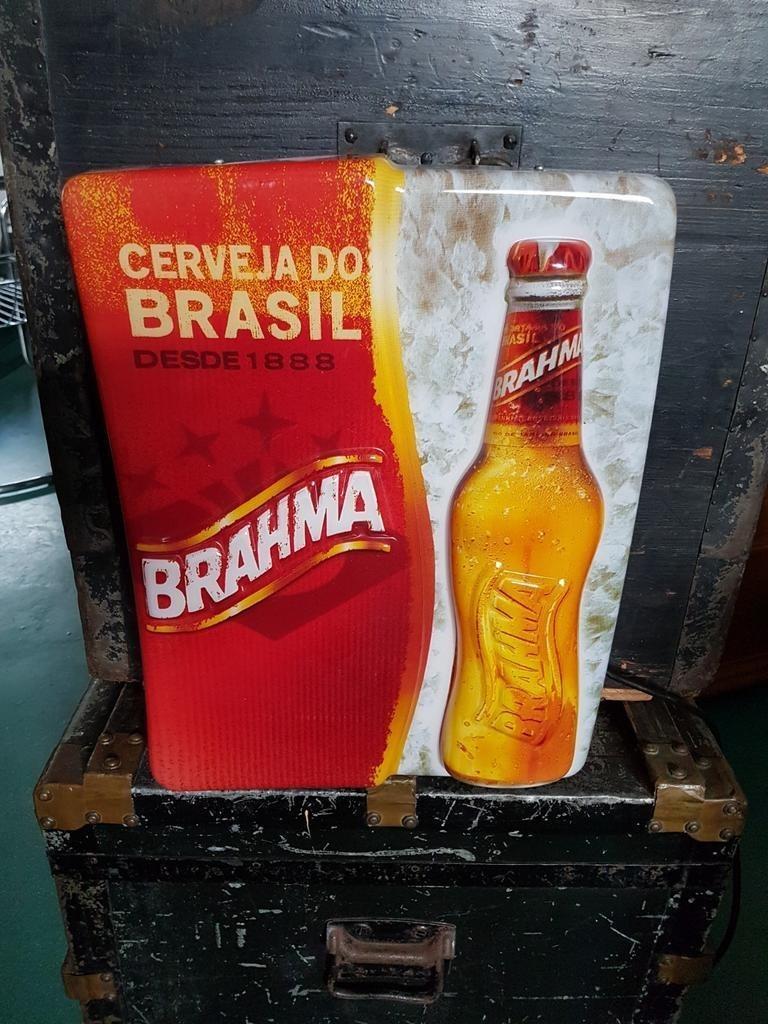 Brahma, Braziliaans Biermerk Lichtreclame, Lichtbak🍻 image 3