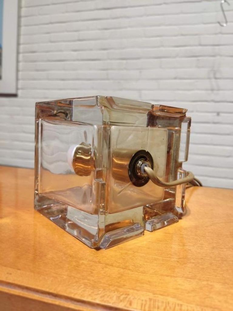 Vintage Design Ice Cube Tafellamp, Nachtmann Leuchten image 17