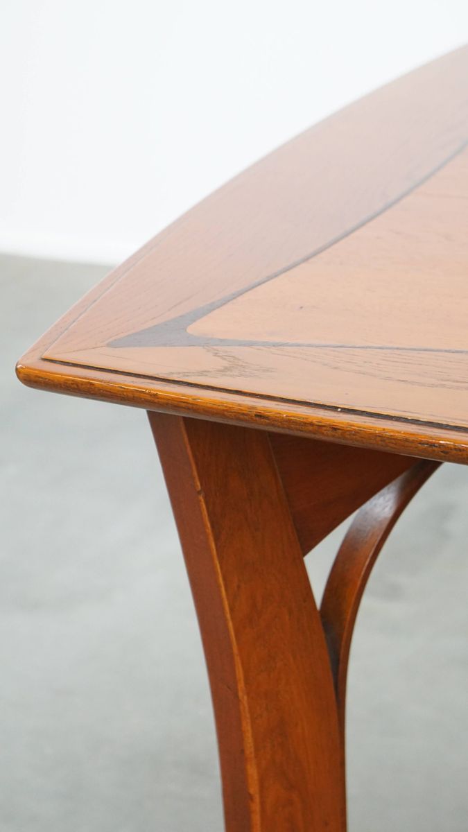 Zeer Mooie Art Nouveau Jugendstil Design Eettafel Van Schuitema Met Prachtige Details image 5