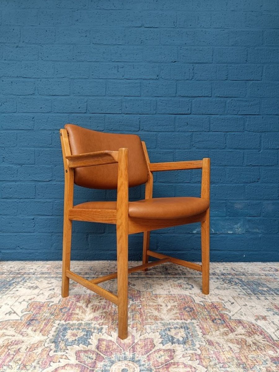 Vintage Fauteuil Bureaustoel, Jaren '60, Zweeds Design image 6