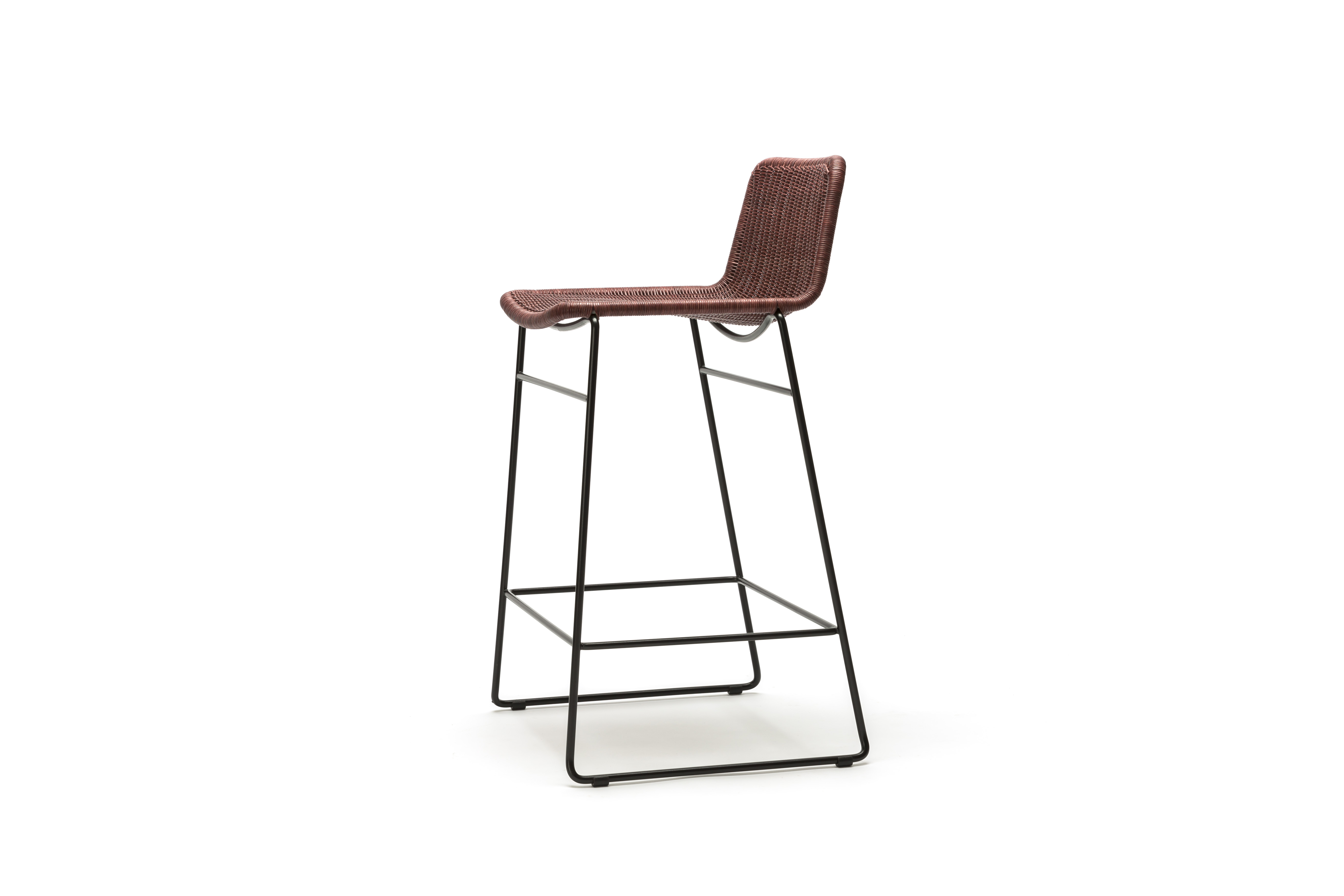 Feelgood Designs • Barkruk Zithoogte 66cm Rotan Roodbruin (indoor) image 3