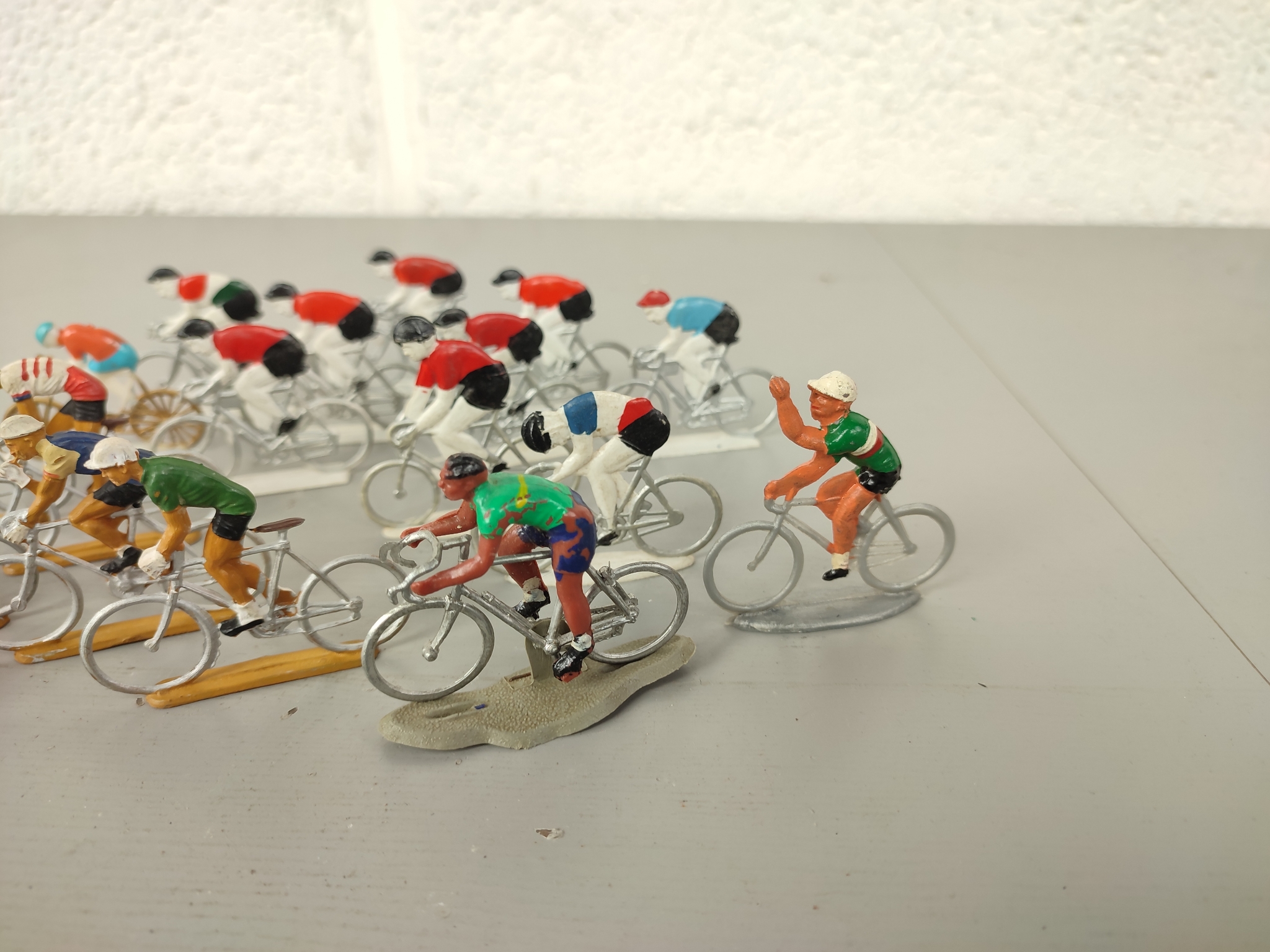Lot Miniatuur Wielrennertjes image 2
