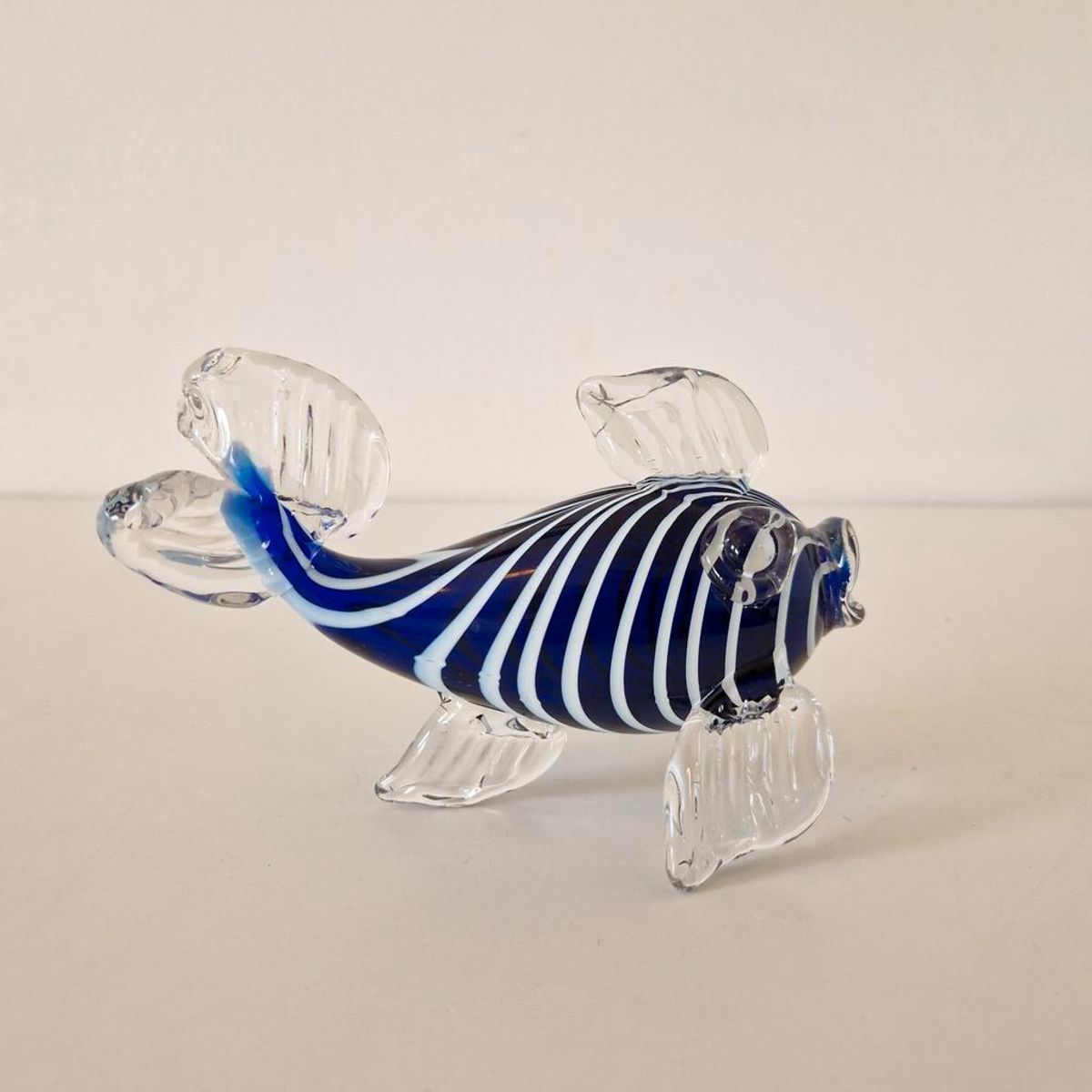 Vintage Glazen Vis Murano Vis image 3
