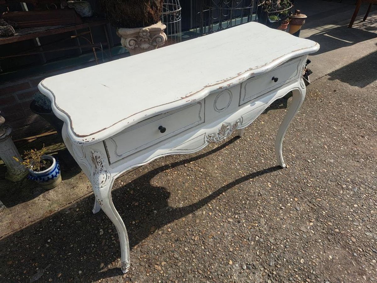 Geleefde Landelijk Sidetable, Wandtafel, Console image 4