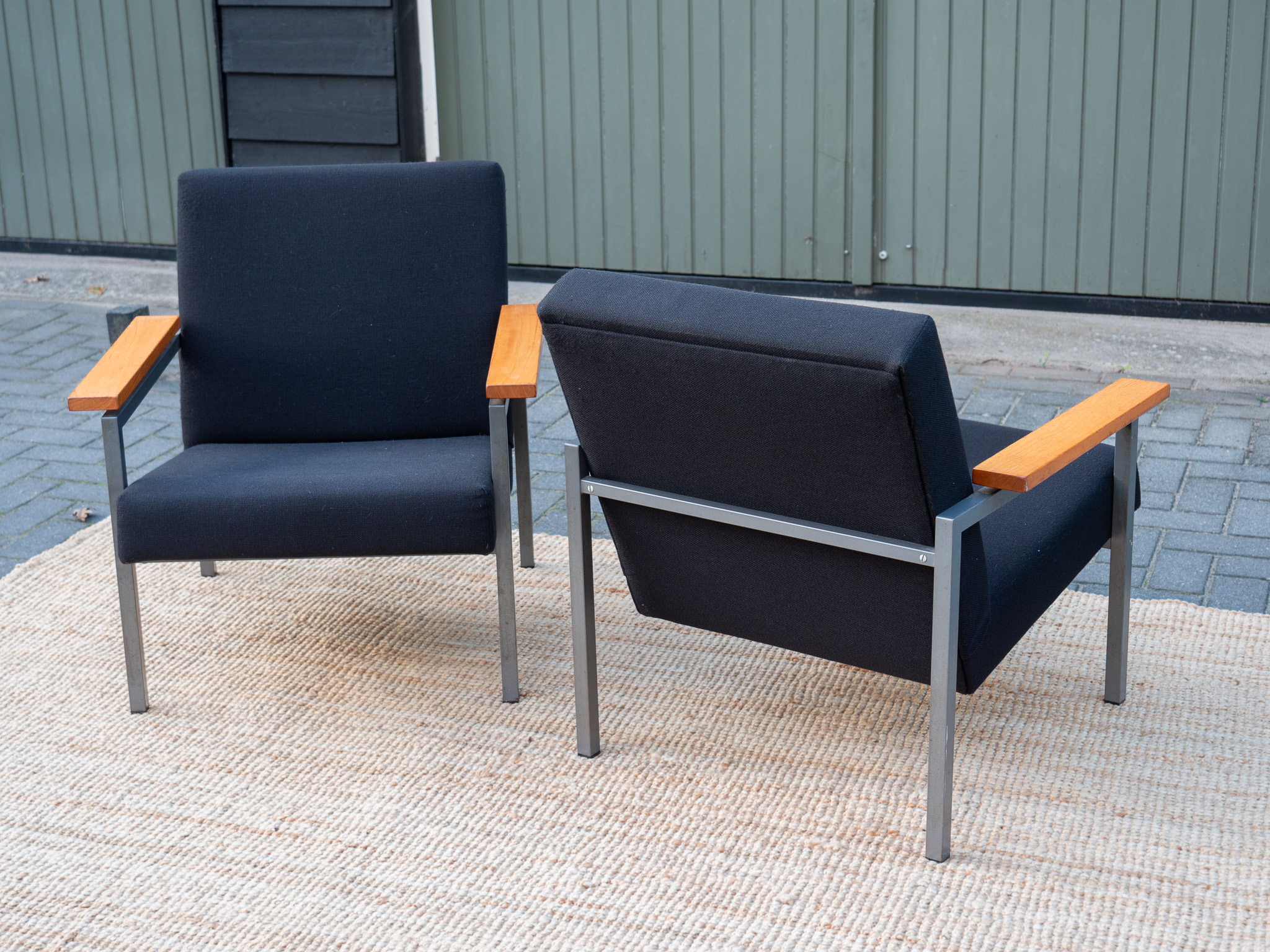 Gijs van der Sluis Model 30 | Vintage Design Stoelen | Stof image 3