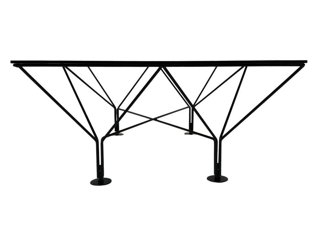 Vintage Salontafel Paolo Piva Stijl Met Rookglas 80's Design image 20