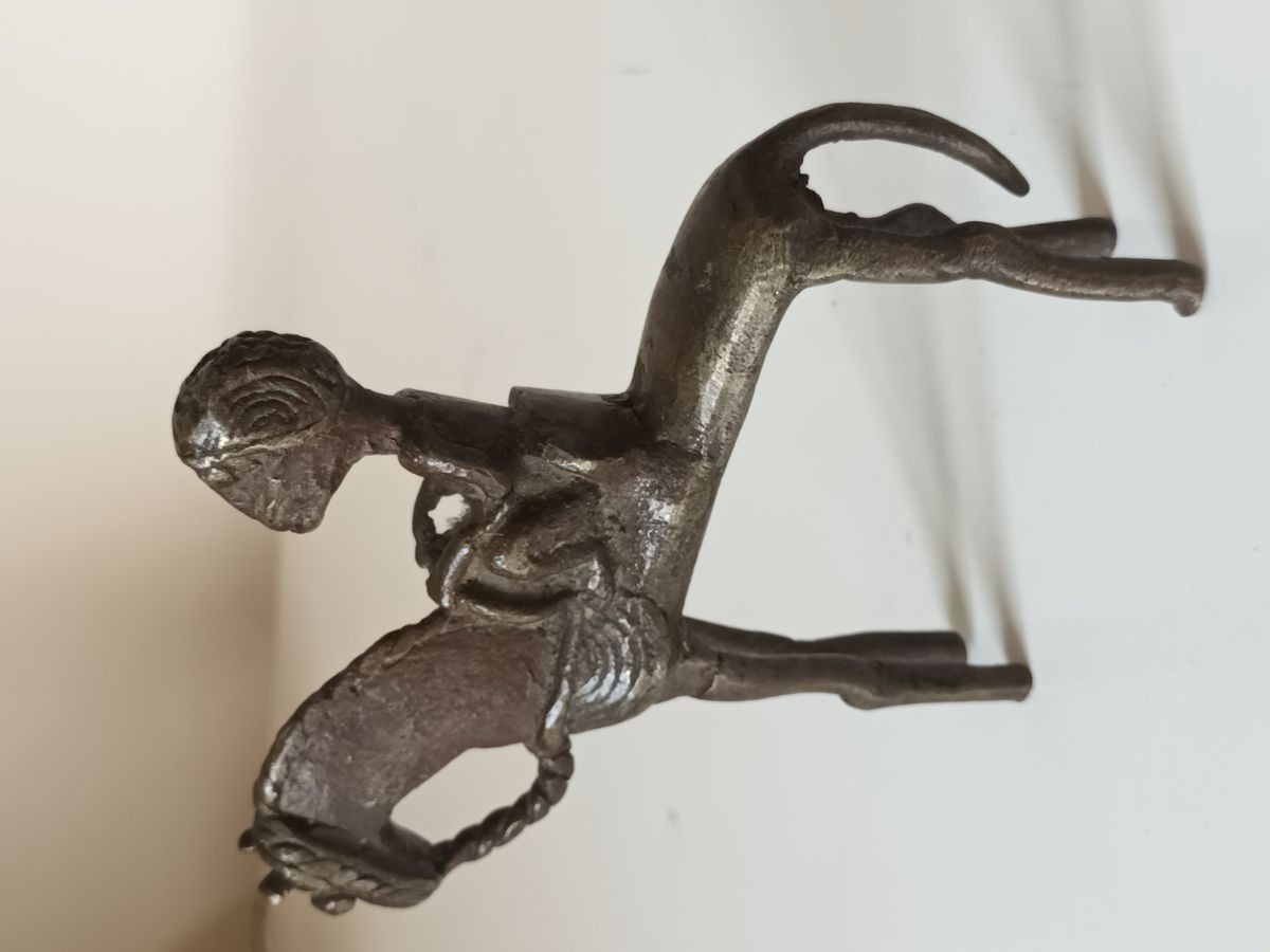 Bronzen Dogon Ruiter image 9
