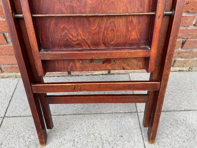 Thonet Cosmos B751 Klapstoel. Zeldzaam Krokodillenreliëf. image 11