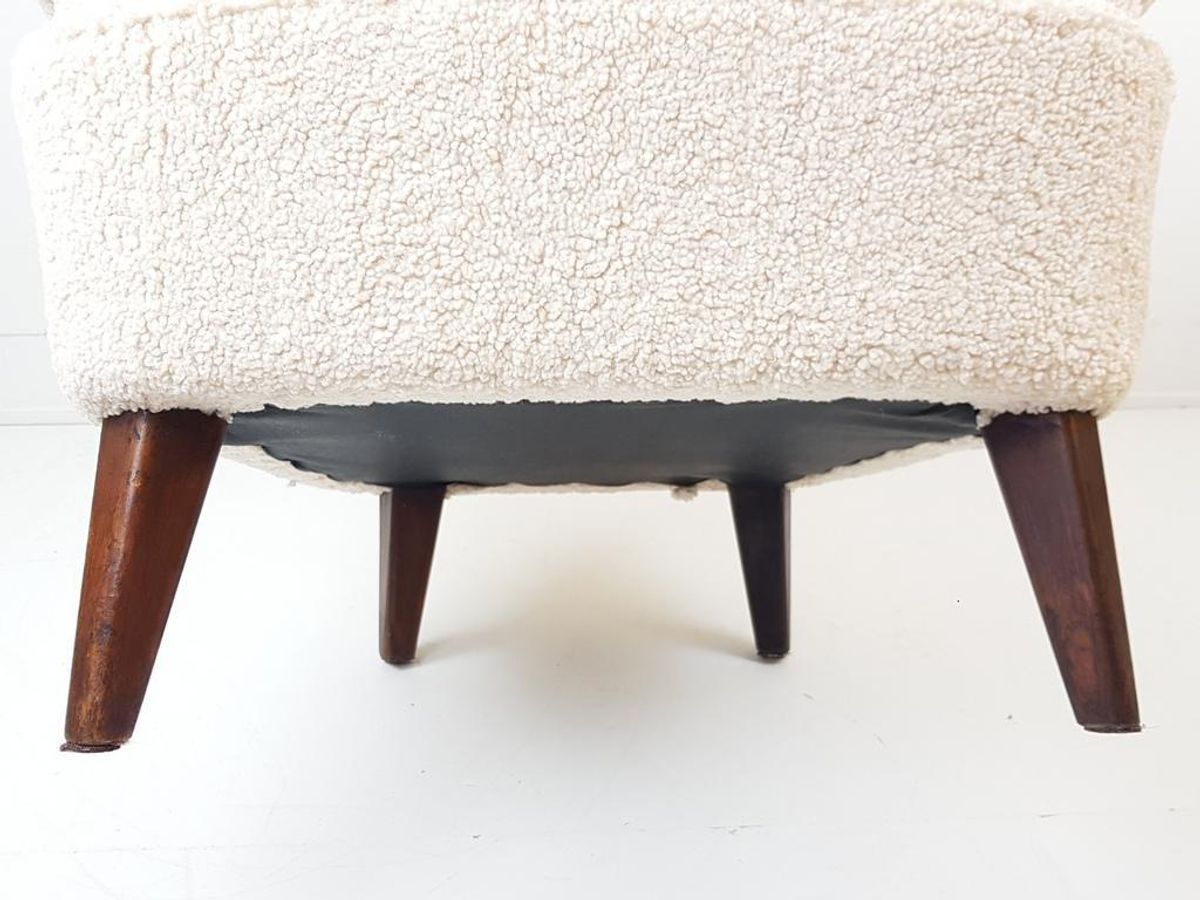 Artifort Fauteuil Theo Ruth Heren Model | Teddy Stof Crème image 7