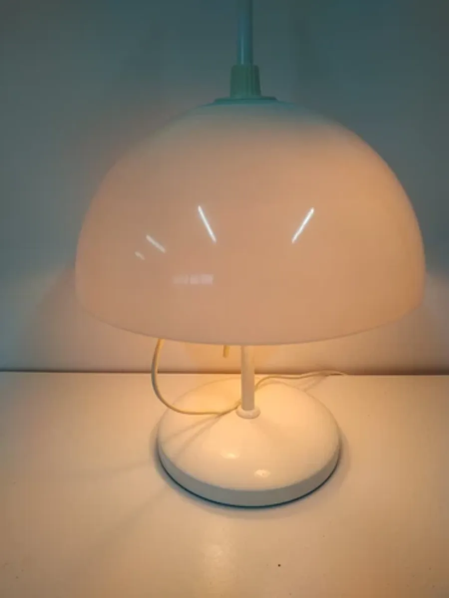 Vintage Jaren 70 Verstelbare Mushroom Tafellamp (2 Spots) image 6