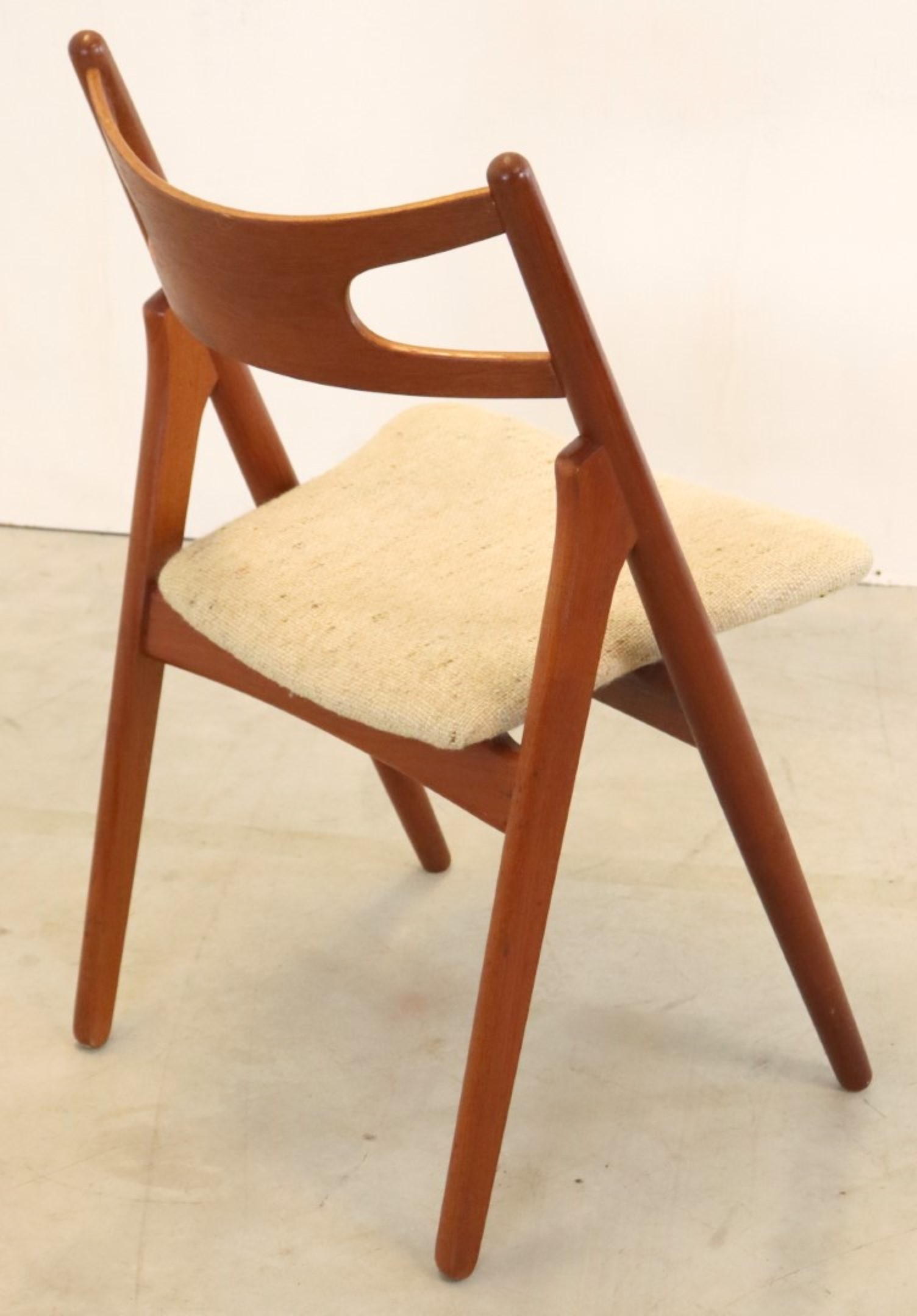 Set 6 Hans Wegner Carl Hansen Ch29 Stoelen Vintage Deens Sawbuck image 9