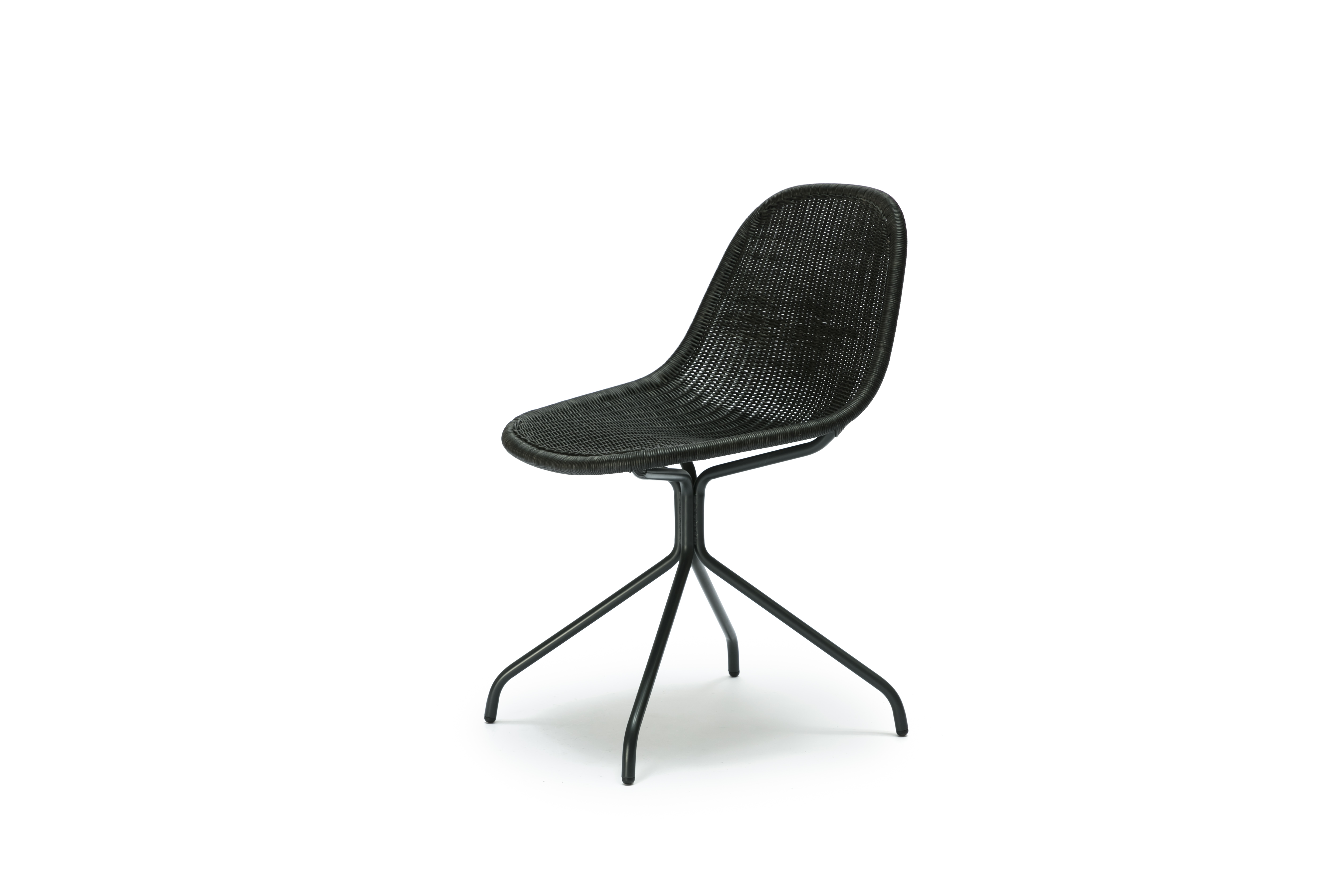 Feelgood Designs • Eetkamer- Bureaustoel Rotan Zwart (indoor) image 3
