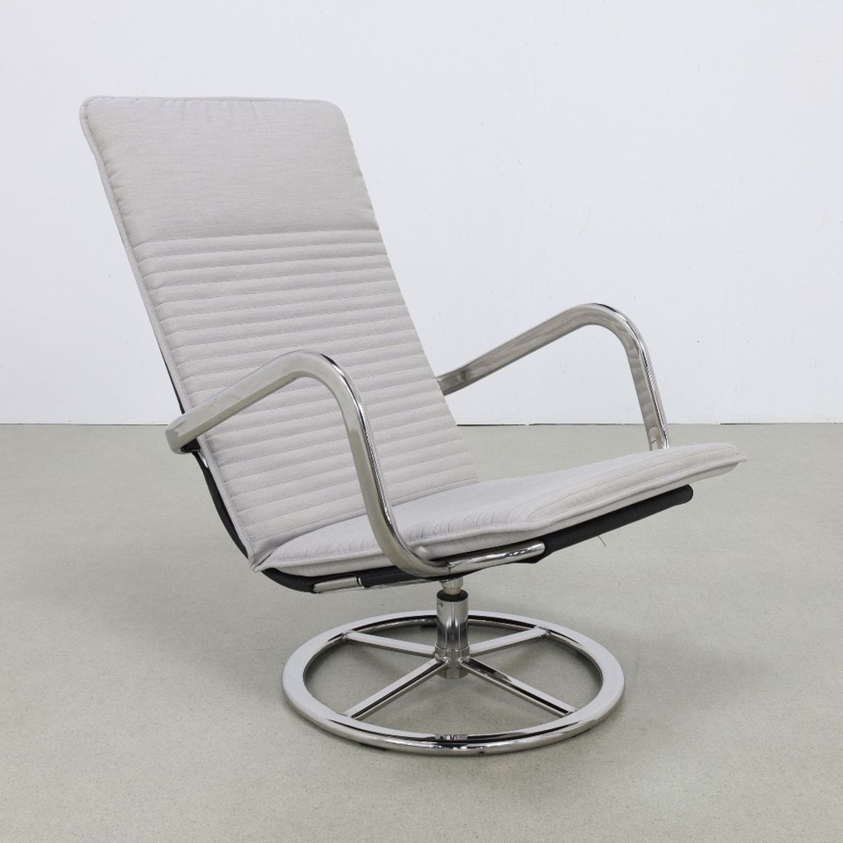 2x Vintage Draaifauteuil, 1980s Nieuwe Kussens image 11