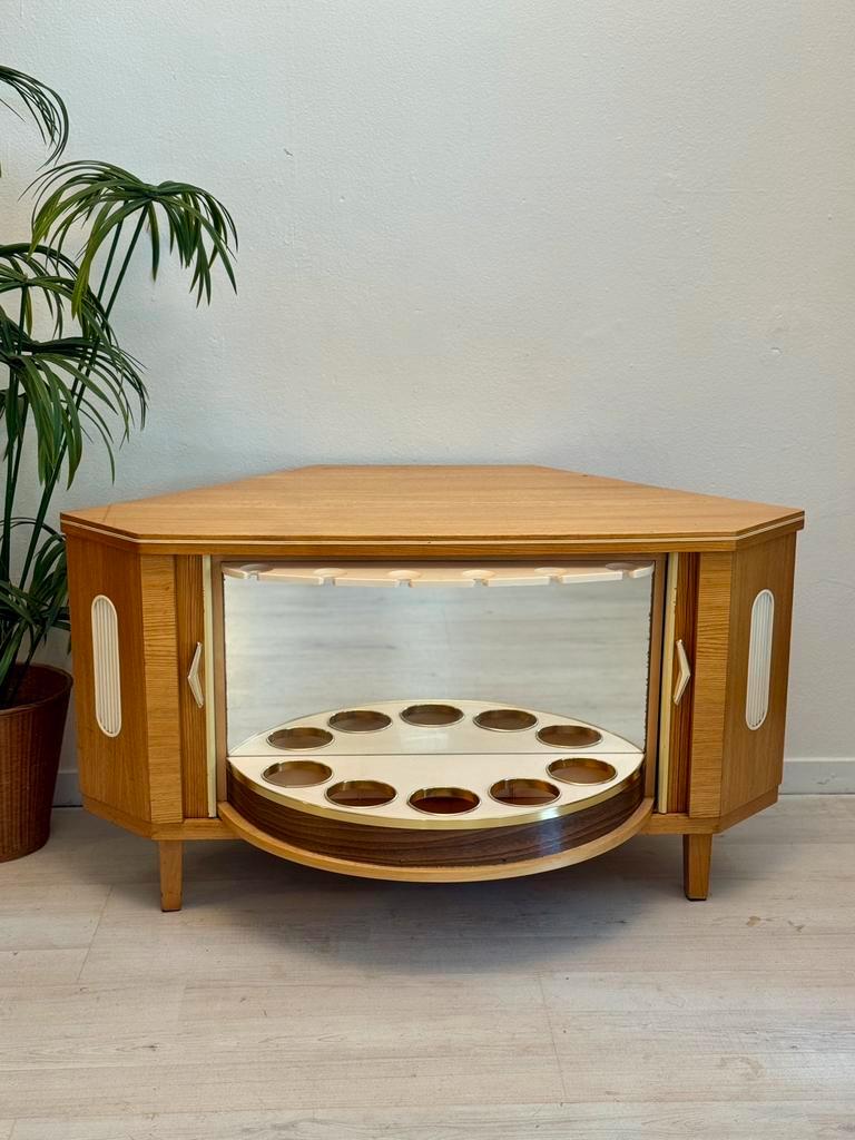 Vintage ‘speakeasy’ Barkastje Minibar Jaren ‘60 image 15