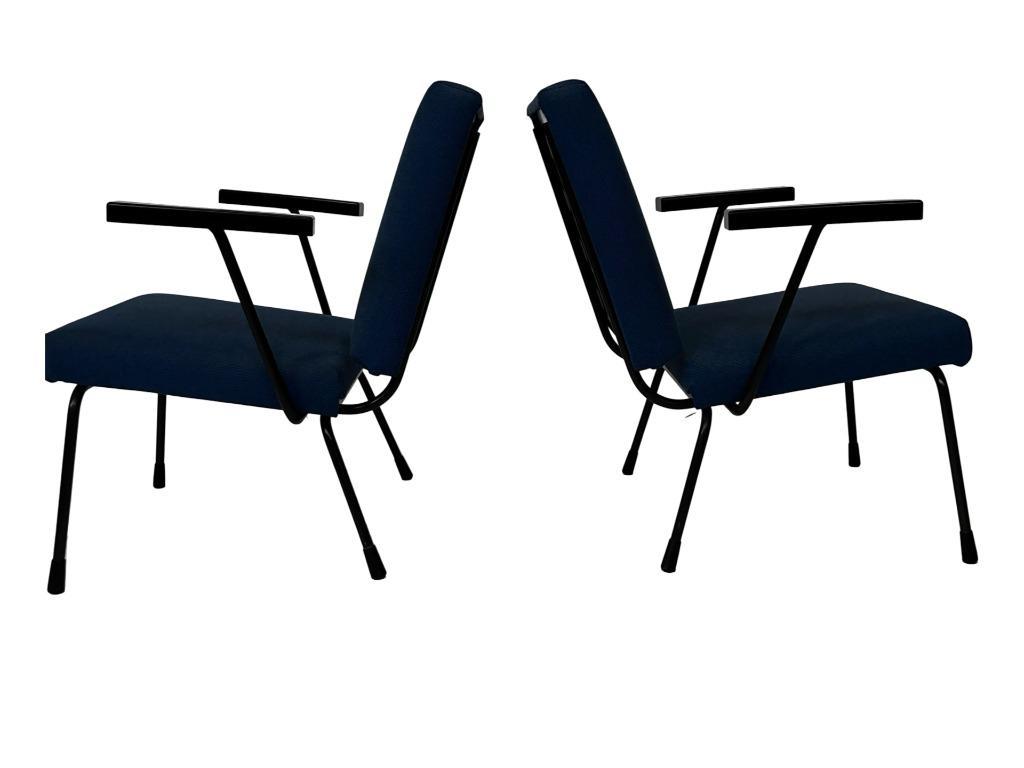 Vintage Set Van Twee Gispen 1401 Fauteuils W Rietveld Design image 11