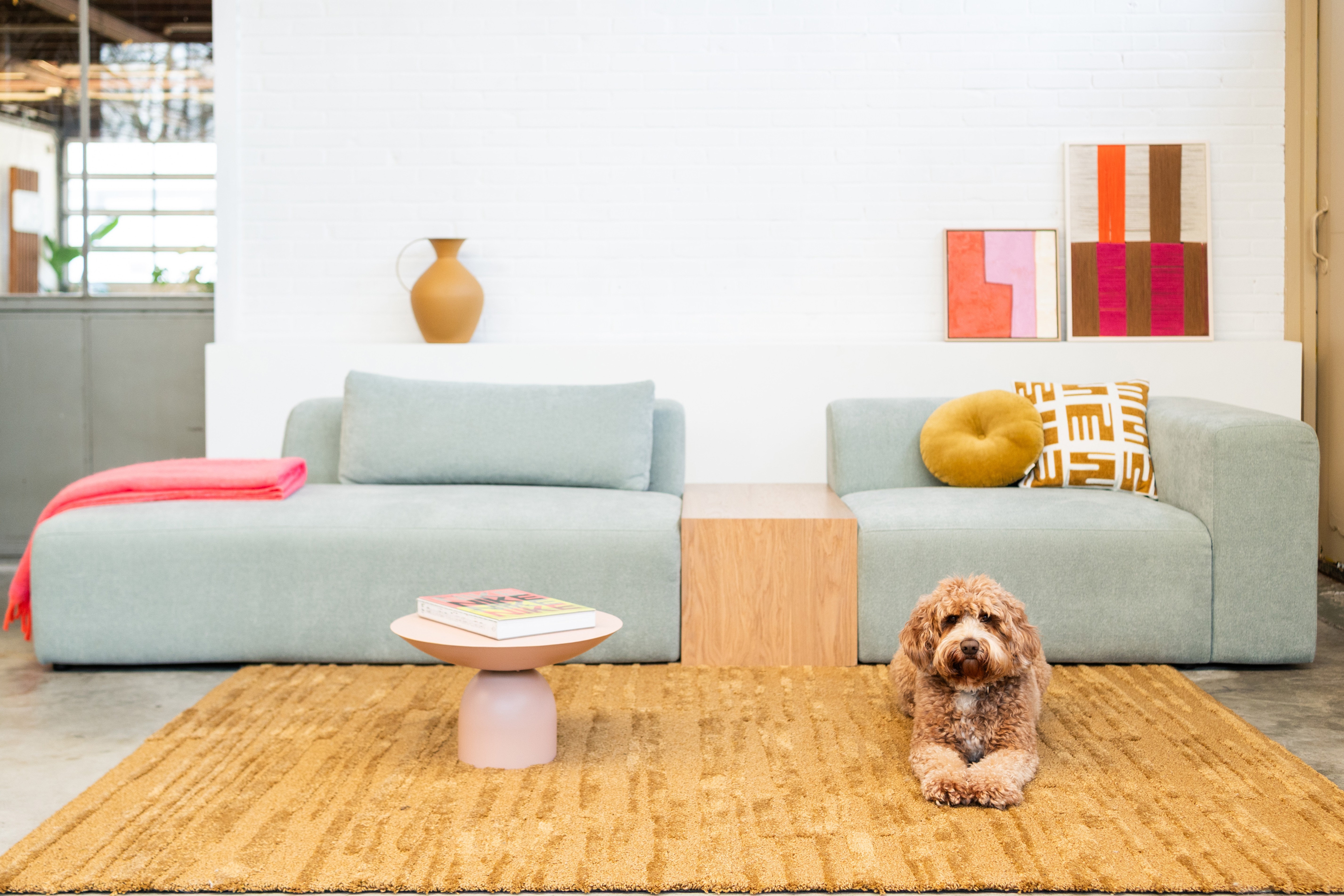 4x6 sofa – X6 Modulaire Bank In Lichtgroen Uni (kleur #24) image 3