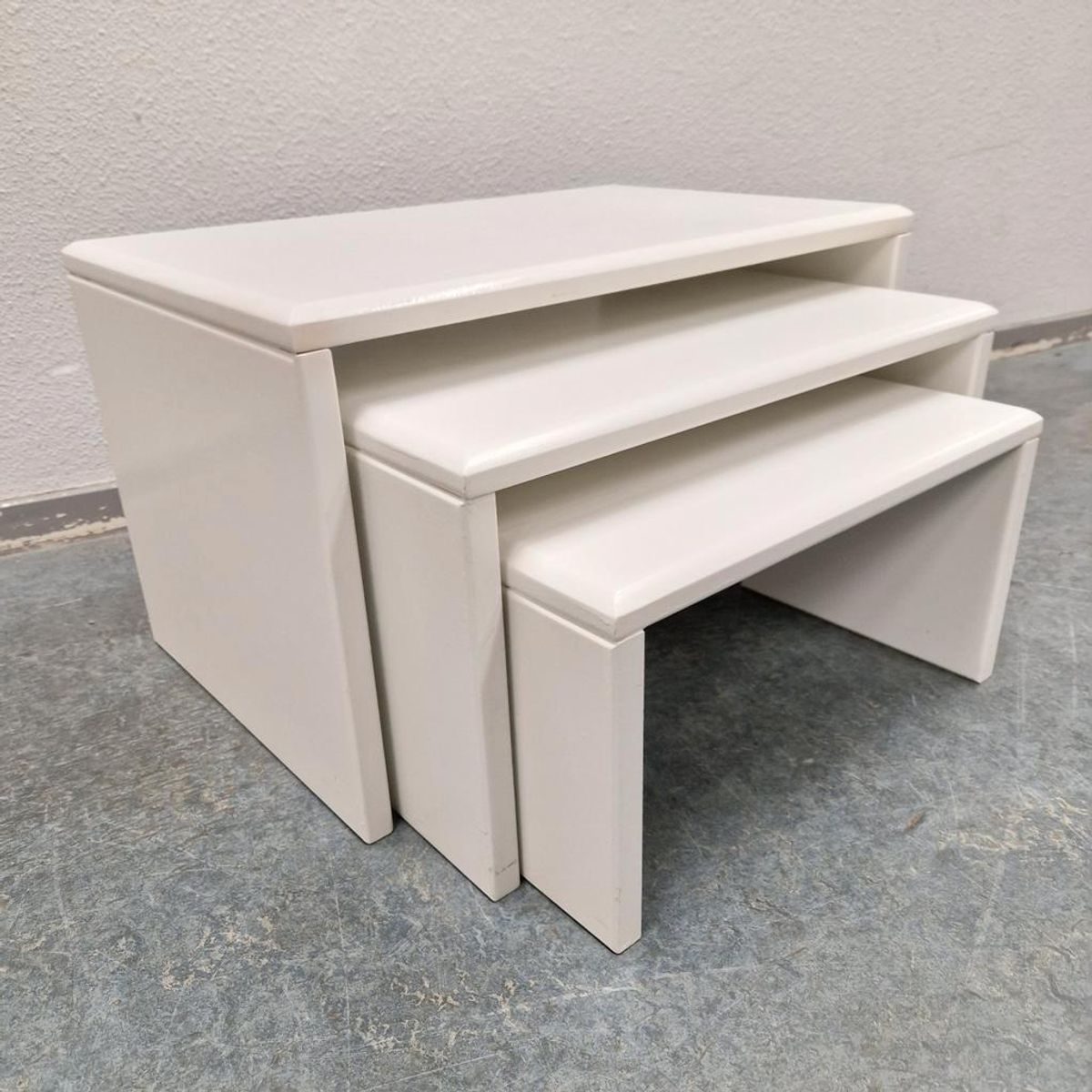 70's Vintage Salontafel Mimiset Jaren 70 Bijzettafel Set image 4