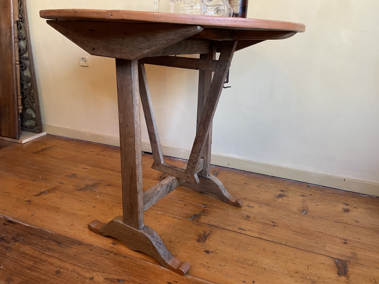 Table Vigneron Wijnproeftafel 19e Eeuws Frans image 11