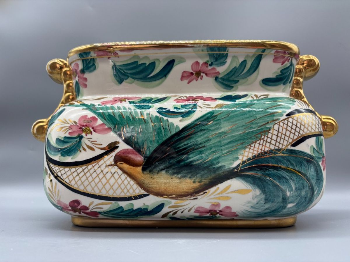Hubert Bequet Birds & Flowers Jardinaire image 7