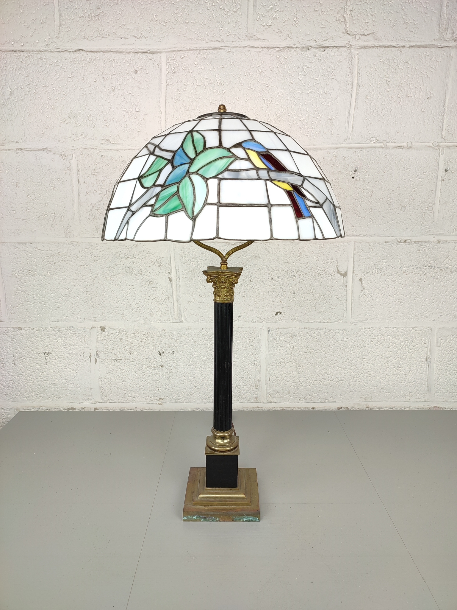 Tiffany Lamp Met Vogels image 6