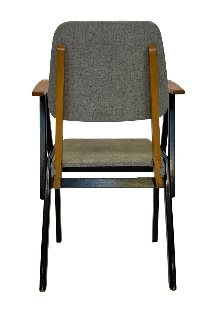 Vintage Zwager Ermeloo, Palais De Tokyo Stoel 50's Design image 3