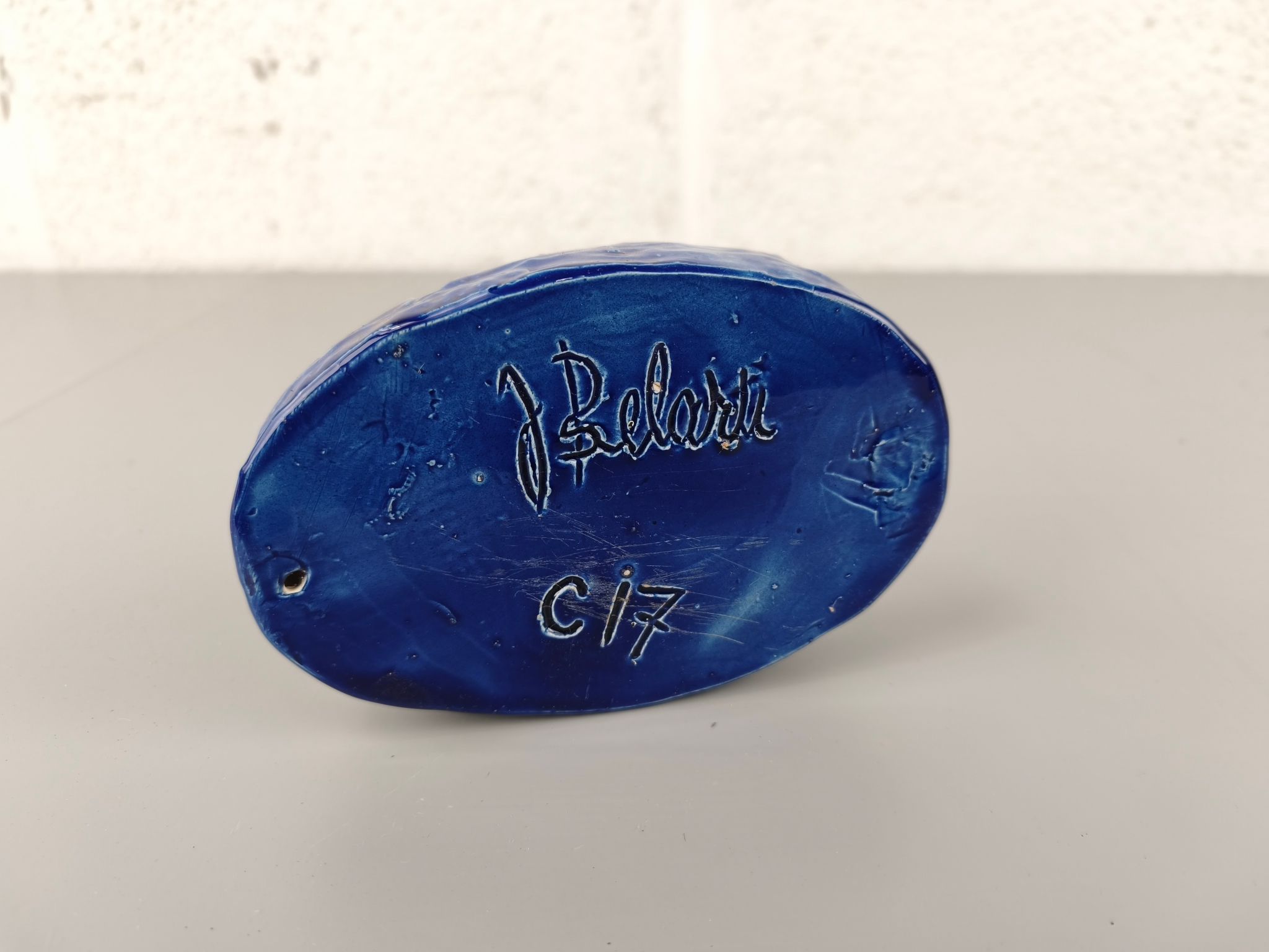 Vintage Keramiek Asbak J.f. Belarti image 7