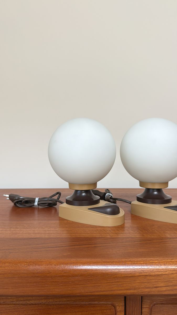Vintage Set Lampjes Van Kremer Leuchten image 3