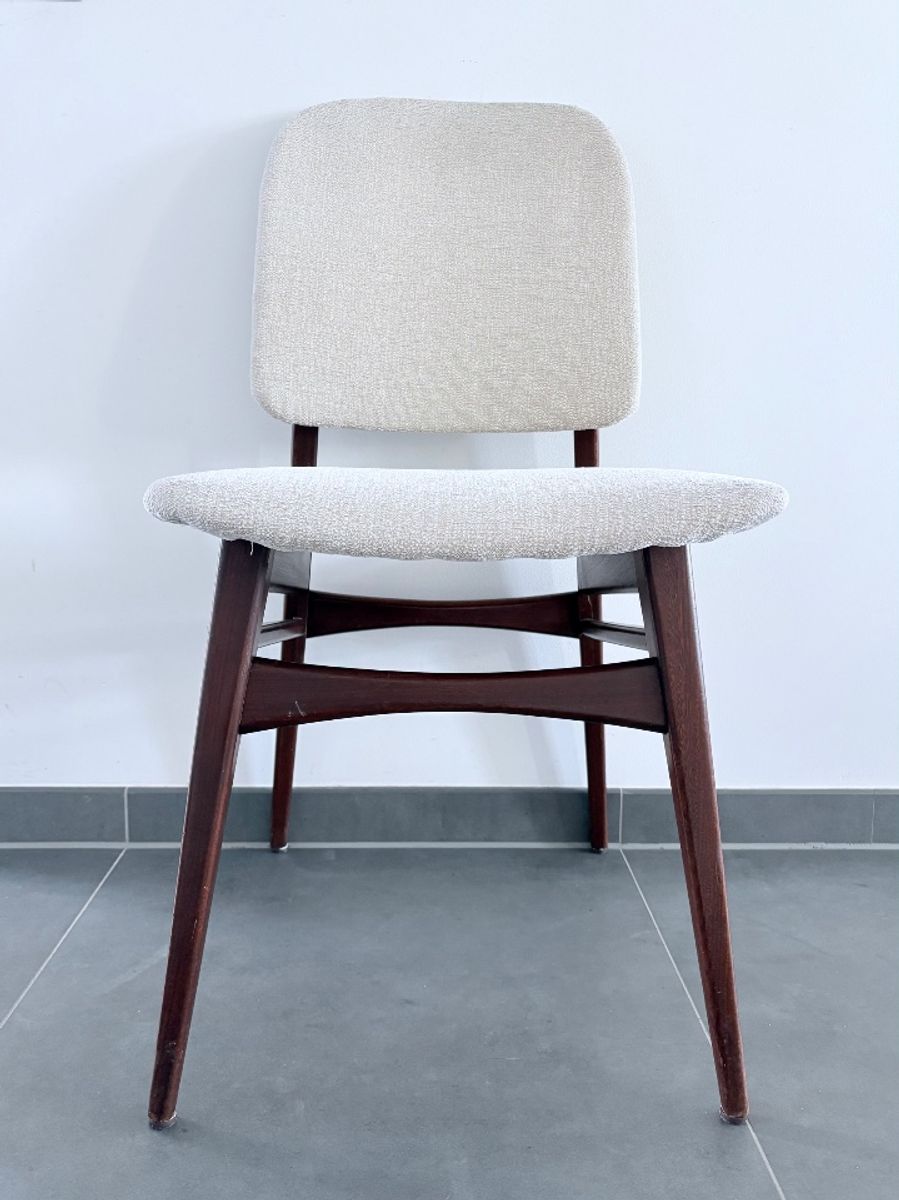 4 Louis van Teeffelen Eetkamerstoelen Milaan ‘50 image 8