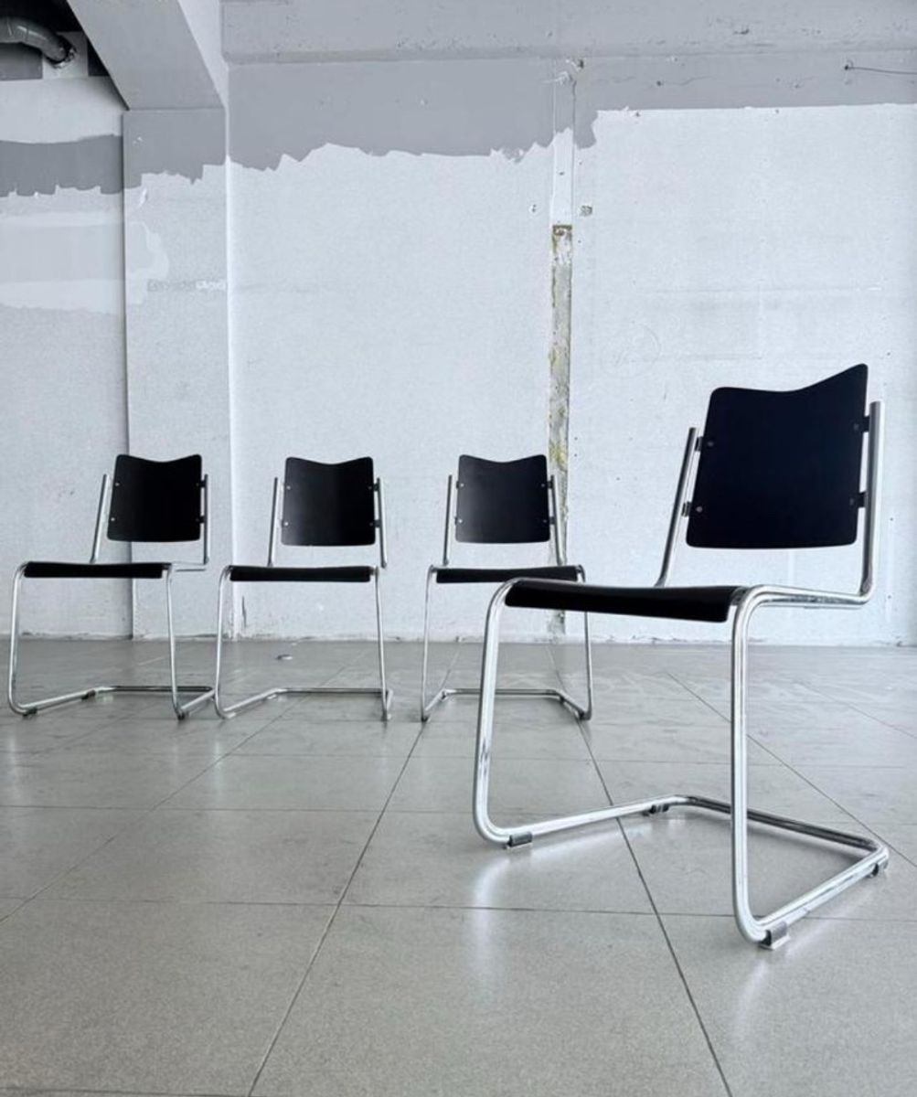 4x Vintage Tecta B11 Chairs, Ca80s image 13
