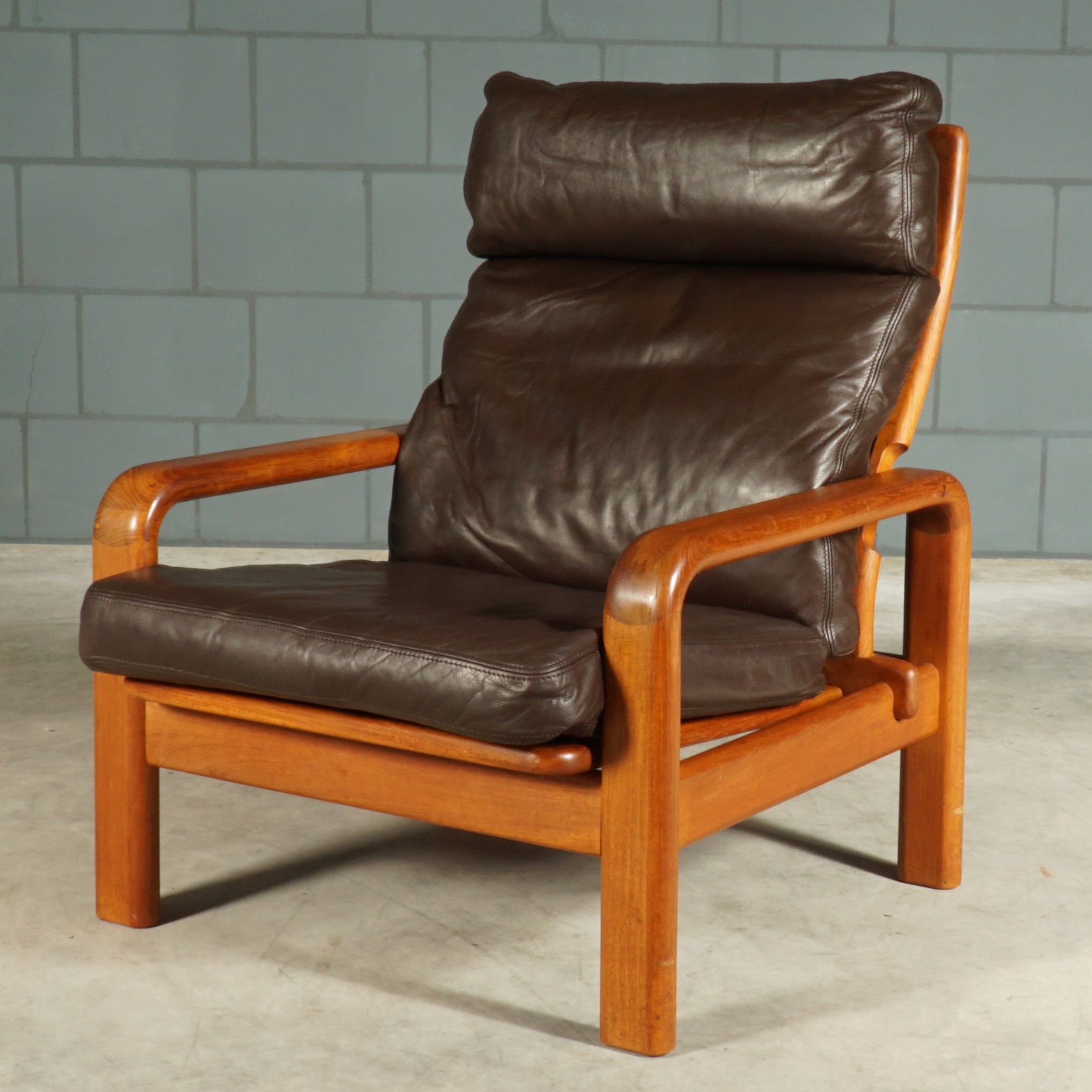 Vintage Deense Fauteuils – L. Olsen & Son – Teakhout – Jaren 60 image 9