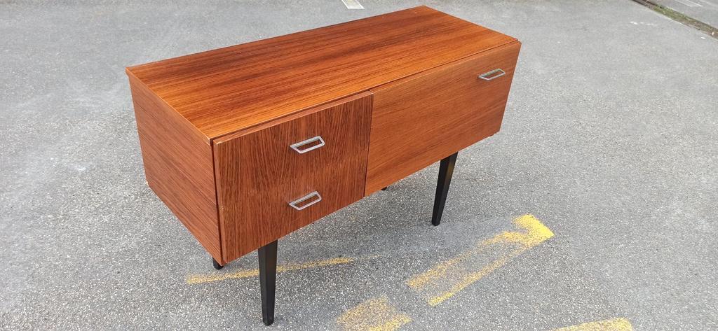 Vintage Mid Century Kastje Dressoir Sideboard Wandmeuble image 8
