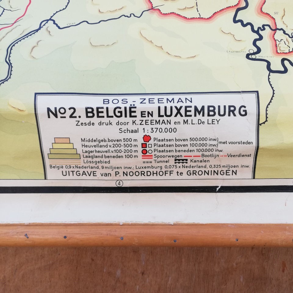 Schoolplaat België En Luxemburg image 3