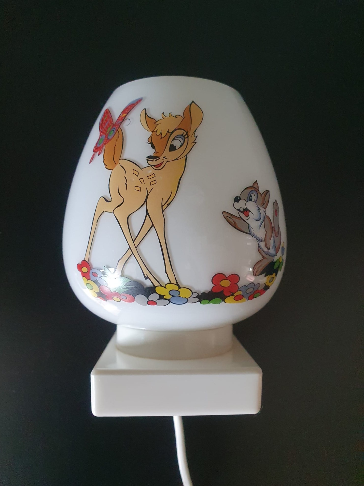 Vintage Disney Bambi Herda Kinderlamp Wandlamp image 6