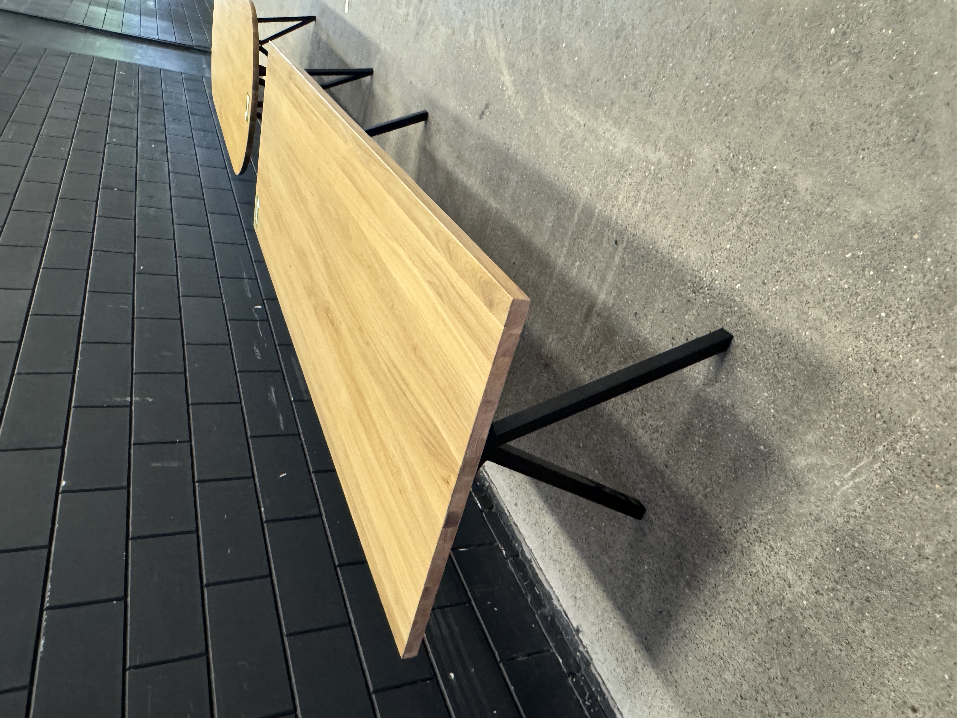 Studio Henk Eettafel Slim X Type Hardwax Olie Naturel, Rechthoekig image 5