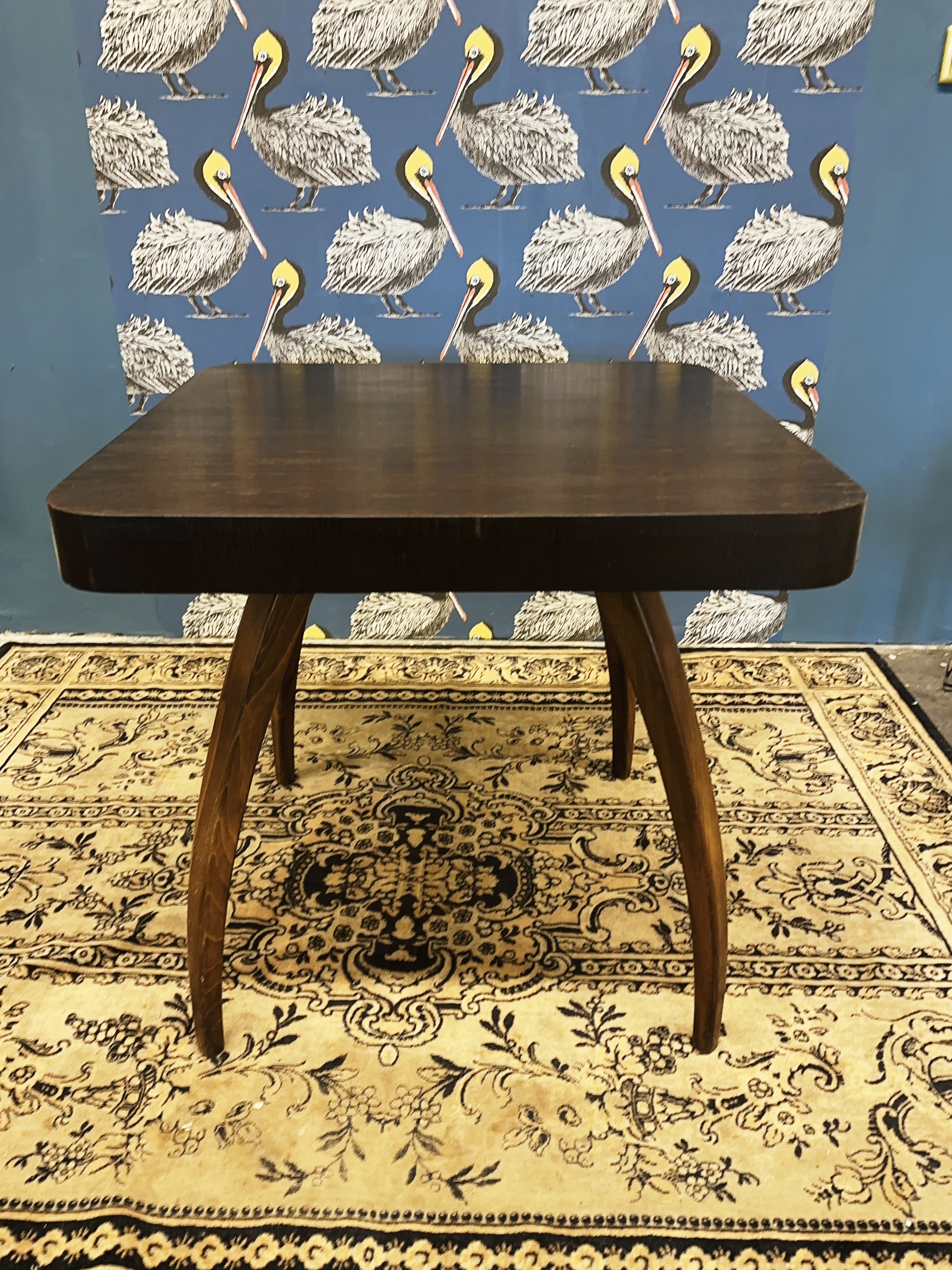 Tafel Halabala H259 'spider' (donker Tafelblad) image 3