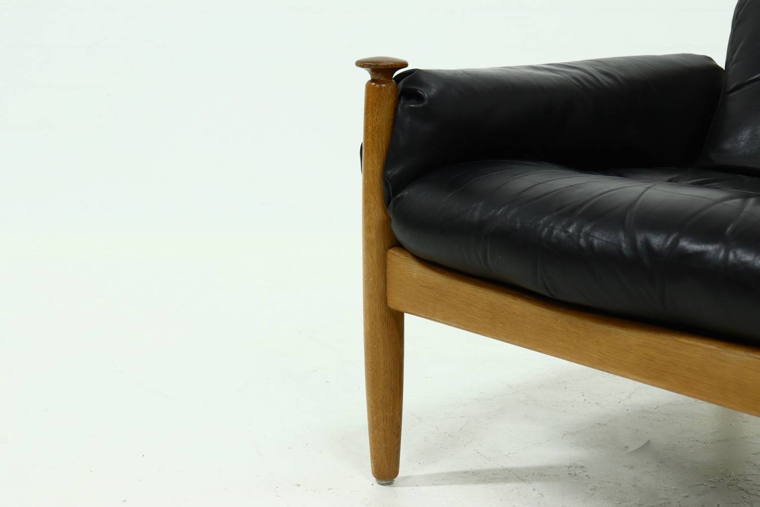 Pair Of Scandinavian Lounge Chairs By Eric Merthen For Ire Möbler 1960s image 8