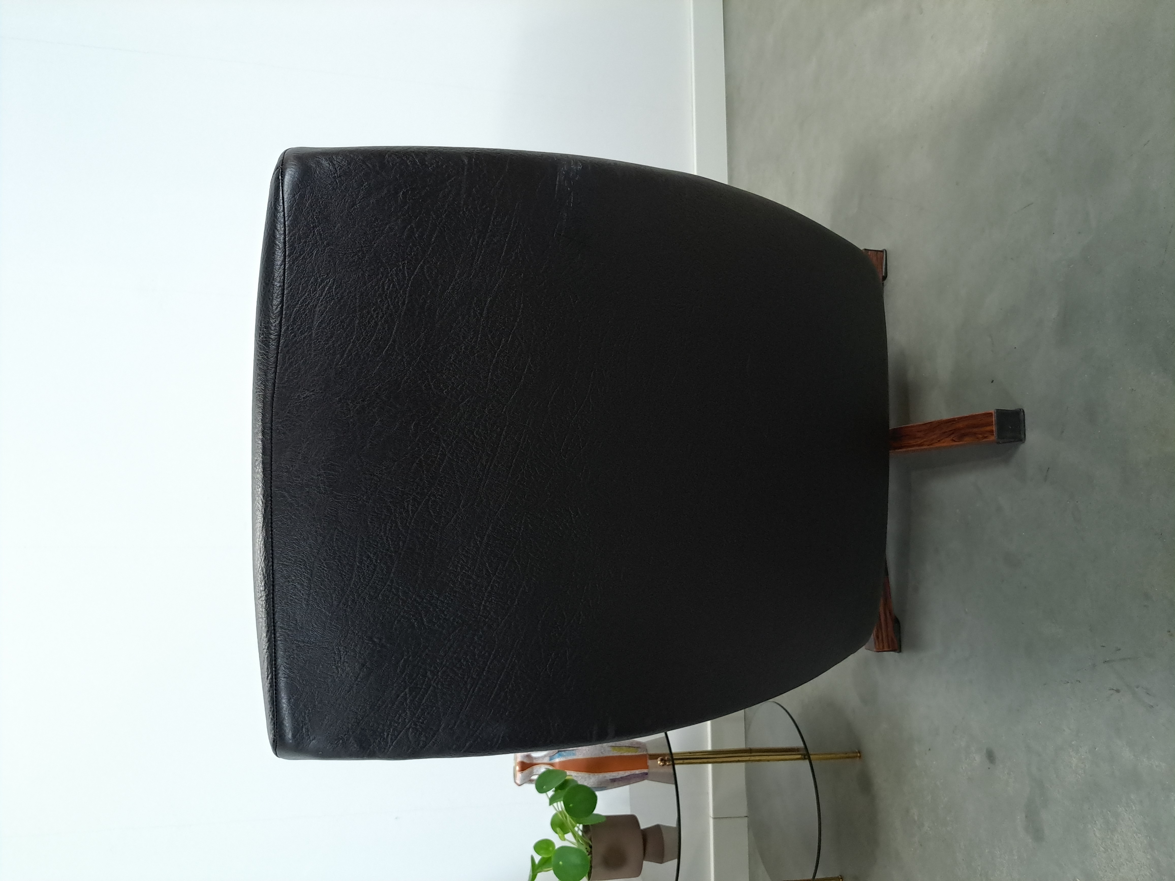 Zwarte Skai Kunstleder Draaifauteuil Uit Zweden image 19