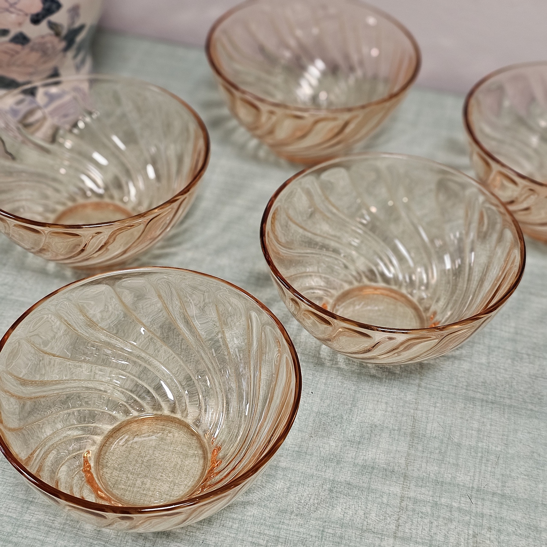 Arcoroc Rosaline Swirl Schaaltjes (5x) image 4