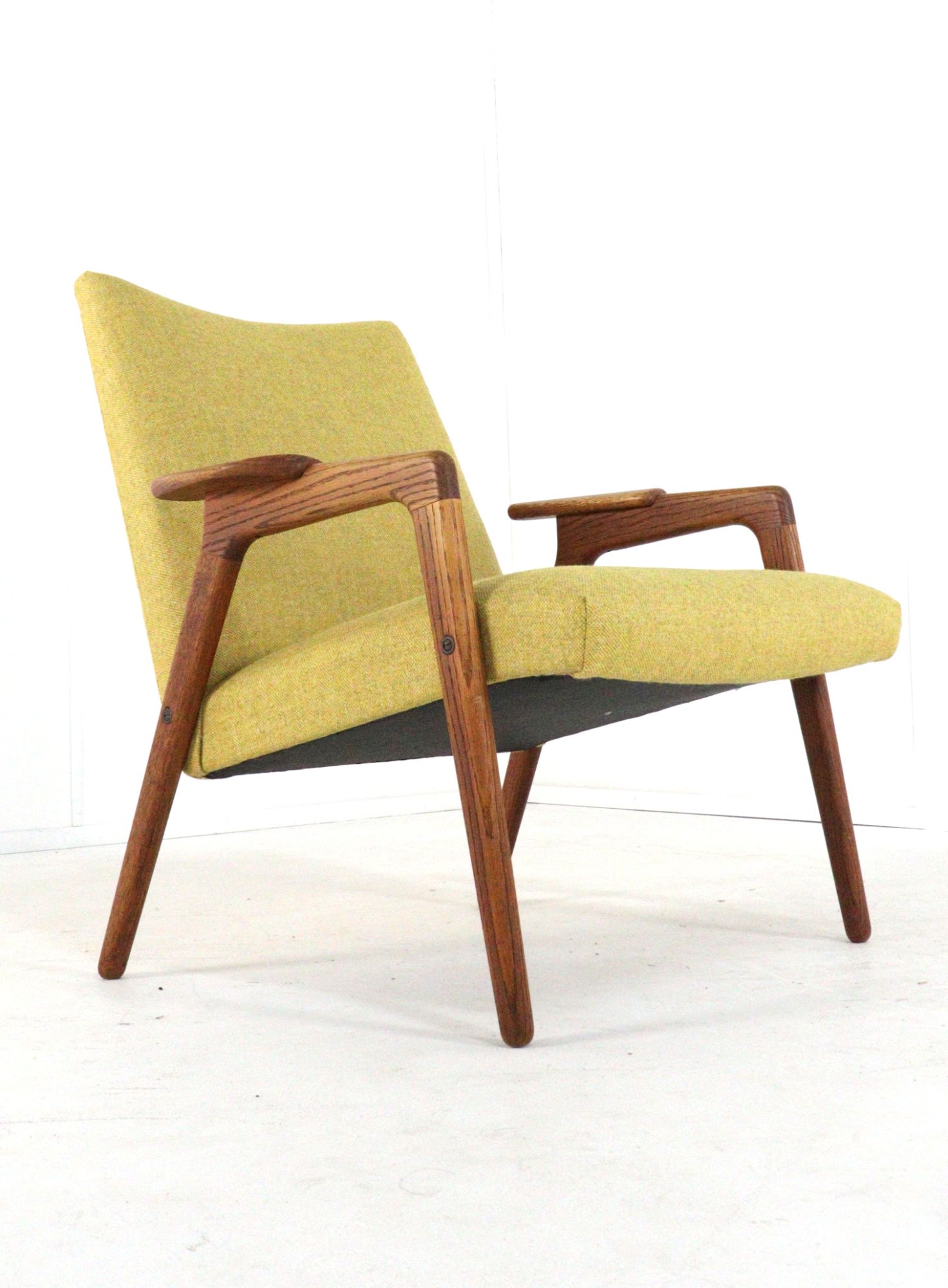 Pastoe Ruster Door Yngve Ekstrom Fauteuil Vintage Gestoffeerd image 5