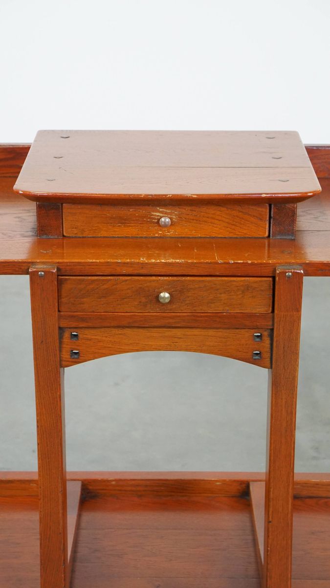 Jugendstil, Art Nouveau Gangkastje/ Side Table Van Schuitema image 4